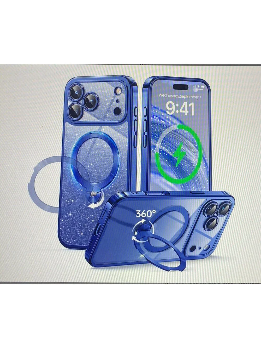 Peerock Case for iPhone 17 Pro Max Deep Blue